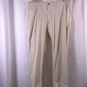 Polo Golf Ralph Lauren Mens 36x32 Beige Cotton Twill Stretch Chino Khaki Pants